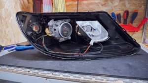 Фары на Kia Sorento 2 с Bi-led в Trade-in/ Плохо светят фары Kia Sorento 2