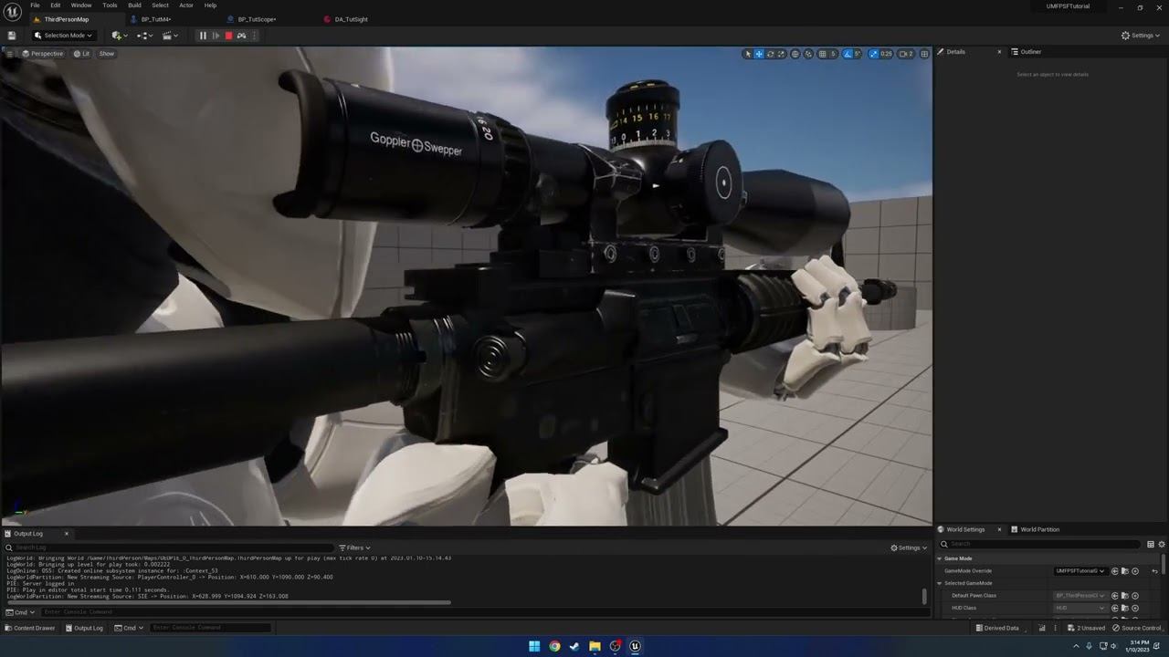 Ultimate M FPS Framework #4: Setup Scope and Red Dot смотреть онлайн