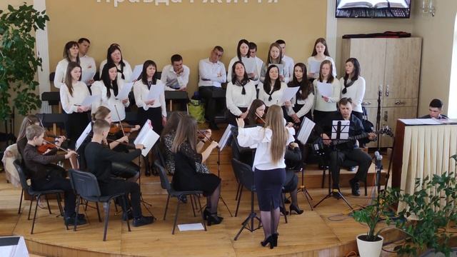 03.05.2021. Хрест знаряддя страти. Зведений Хор. Християнські пісні. смотреть онлайн