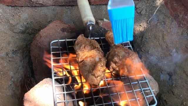 Sutta kozhi/Fire chicken recipe in tamil/Barbeque chicken/Lockdown recipe/Grill chicken without ove смотреть онлайн