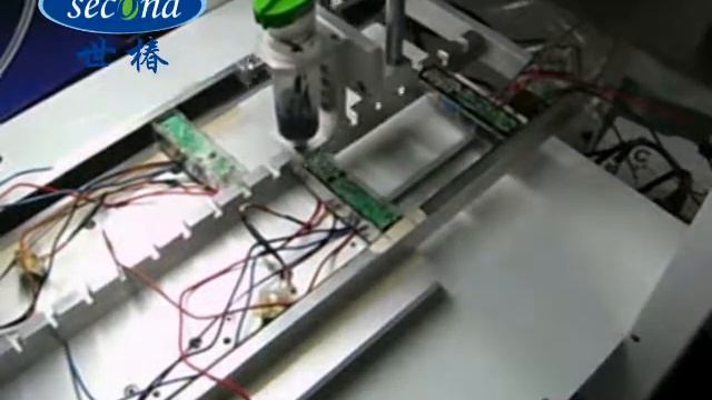 SMT SMD automatic fluid dispensing robot machine dispense on circuit board смотреть онлайн