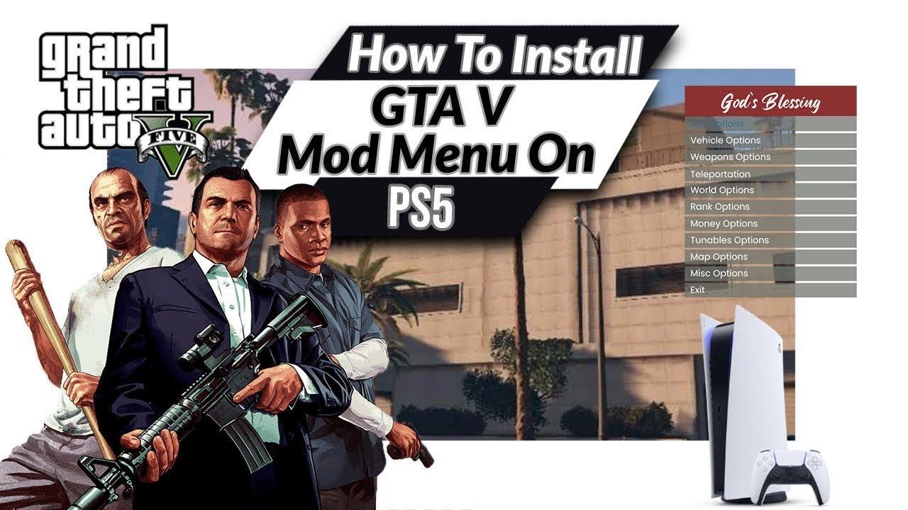 How To Install A GTA V Mod Menu On PS5 смотреть онлайн