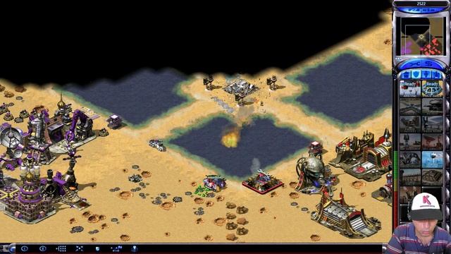 Experience the thrill of Crate Galore on the Kikematamitos map in Red Alert 2 online gameplay смотреть онлайн