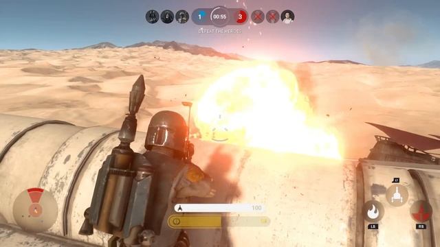 Star Wars Battlefront - This game was INSANE! | Best comeback on Battlefront! смотреть онлайн