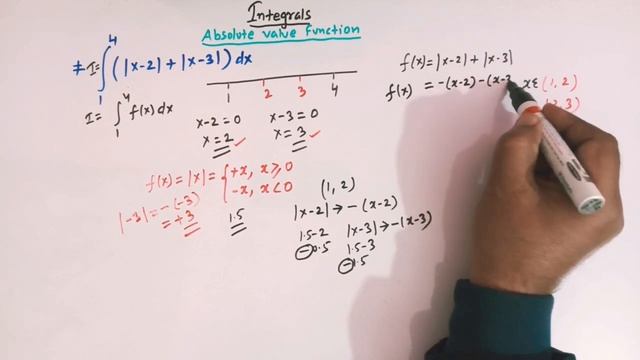 Definite Integral of absolute value function ( Part 44)# mod function integration смотреть онлайн