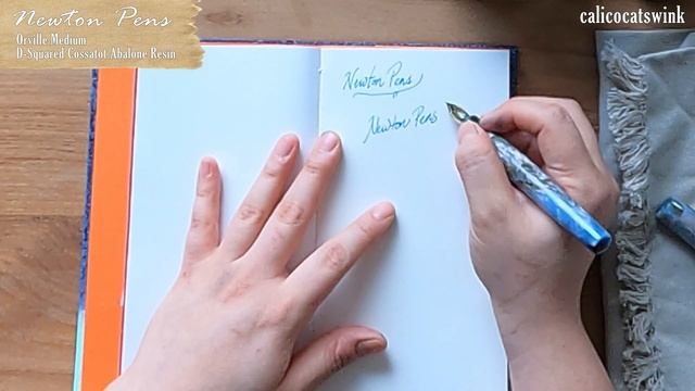 Unboxing of Newton Pens Orville Medium D-Squared Cossatot Abalone Resin смотреть онлайн