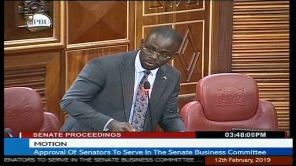 SENATE PROCEEDINGS, 12TH FEB 2019