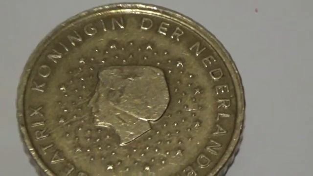 Error Euro Coin 50 Euro Cent NL double rings Both Sides смотреть онлайн