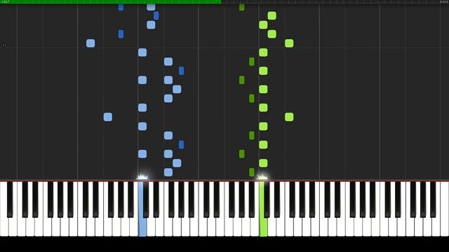 G Minor Bach - Luo Ni | Piano Tutorial | Synthesia | How to play смотреть онлайн