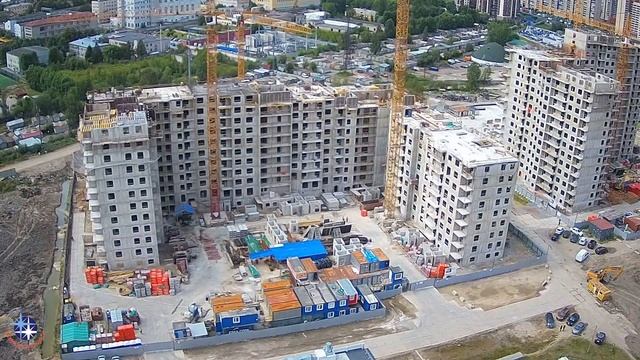 14.07.2019 Звездный дуэт - ход строительства ЖК за неделю смотреть онлайн