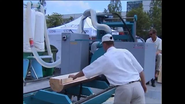 UP700 And UH500 Angle Tilting Circular Sawmill By StrojCAD