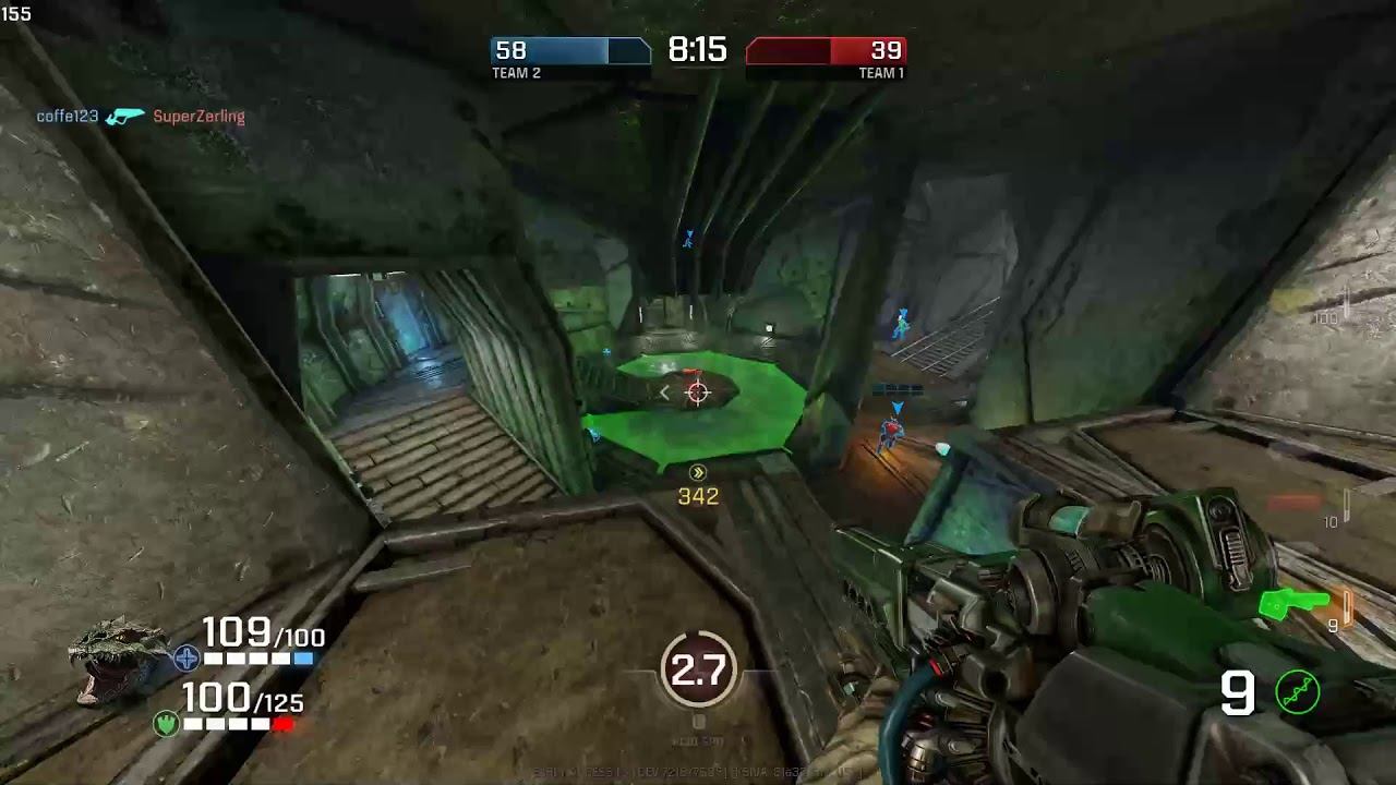 Quake Champions! Hard path to Silver Tier смотреть онлайн