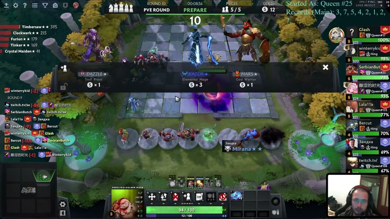 TROLL, ALCHEMIST, NECRO T3!!!!! 27.10.2022 Dota Auto Chess смотреть онлайн