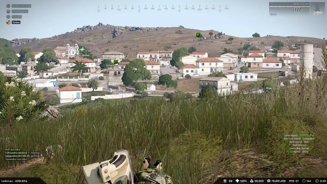 Tiro mentiroso - Arma 3 Wasteland NoAim Altis #arma3 #arma3official смотреть онлайн