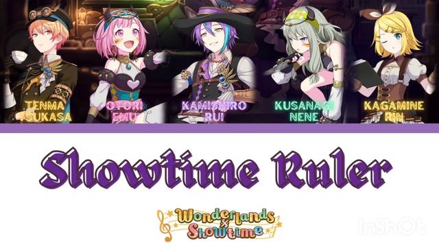 ショウタイム・ルーラー (Showtime Ruler) | Wonderlands x Showtime | Color coded lyrics (Kan/Rom/Eng) смотреть онлайн