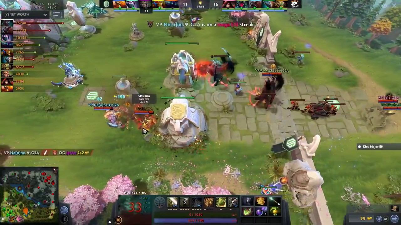 VP vs OG GAME 1,2 FINAL! KIEV MAJOR DOTA 2 смотреть онлайн