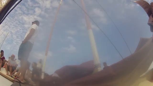 Two Trips on the Catamaran Mon Tiki in Less Than a Minute смотреть онлайн
