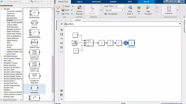 Shift register in Simulink смотреть онлайн