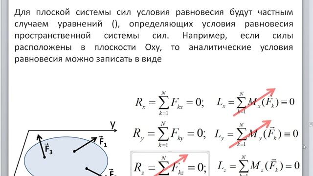 Статика Лекция 5 Ур равновесия смотреть онлайн