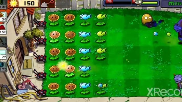 Растения против зомби #2 Продолжение защиты дома смотреть онлайн