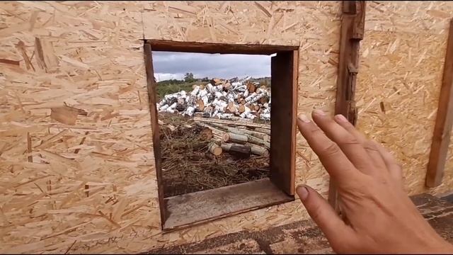 Коробка сарая готова,самодельная антена смотреть онлайн