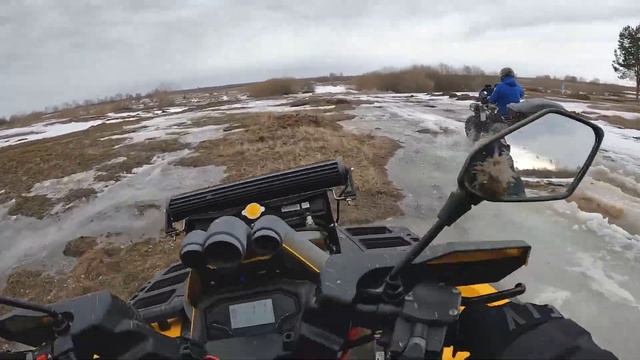 ВЕСНА 2023 Ищем грязь #квадроцикл #atv смотреть онлайн