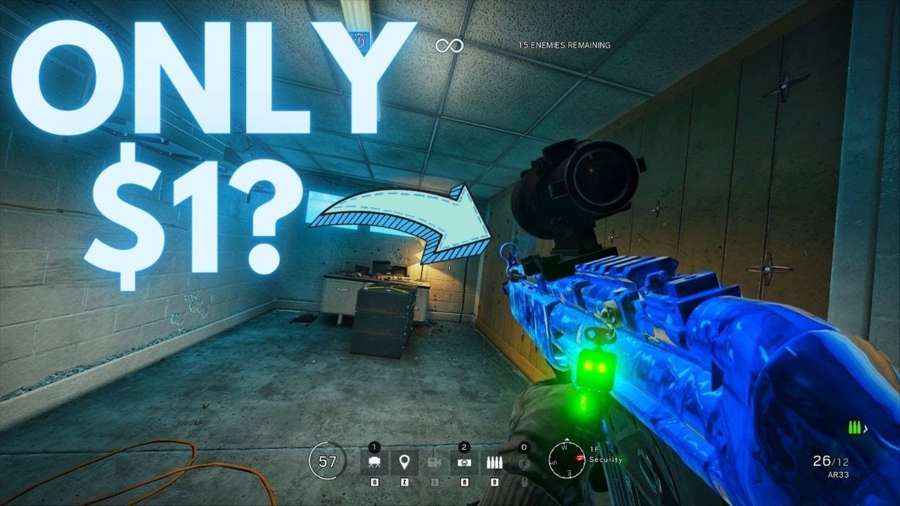 Rainbow Six Siege | Cobalt Weapon Skin in 2020 смотреть онлайн