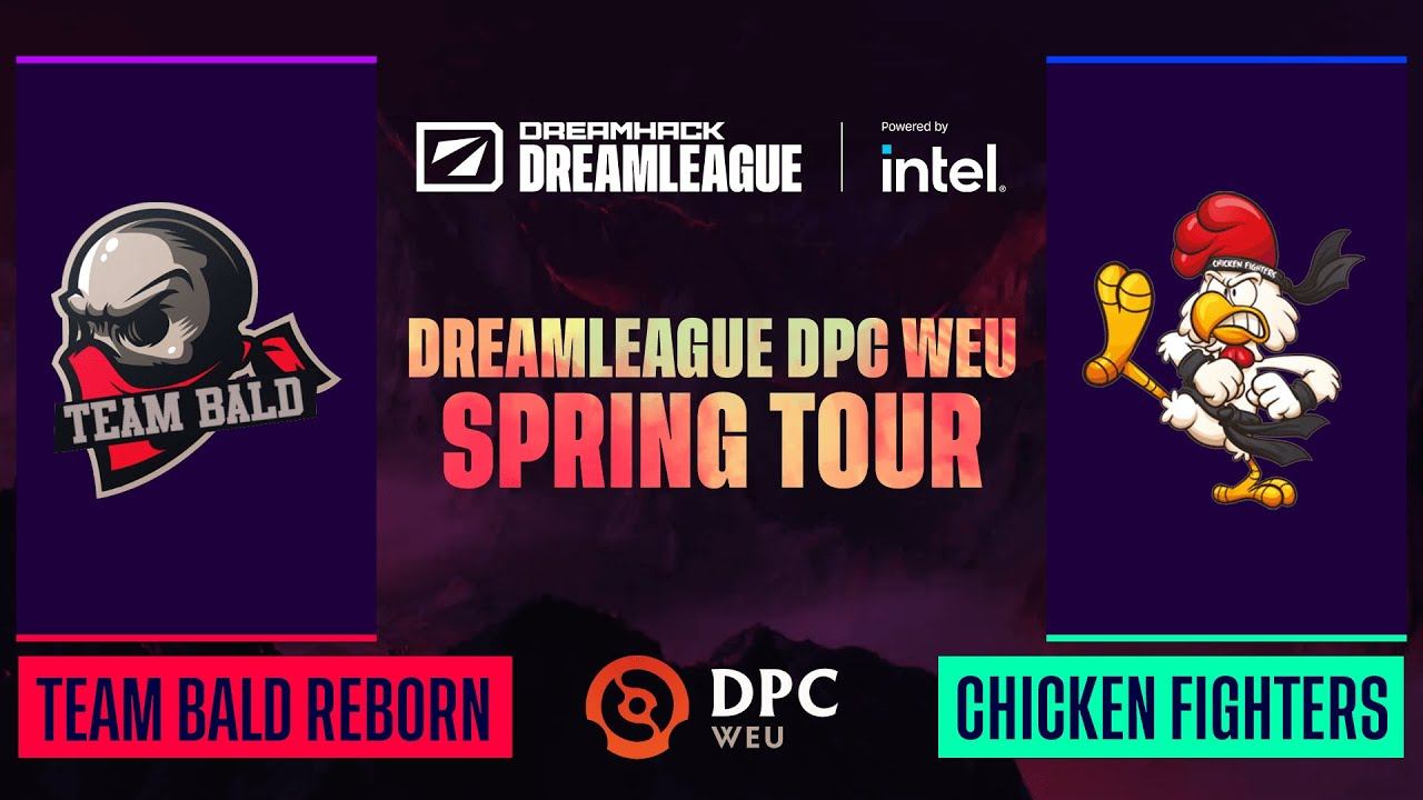 Dota2 - Team Bald Reborn vs Chicken Fighters - Game 1 - DPC WEU Tour 2 - DreamLeague Season 17 смотреть онлайн