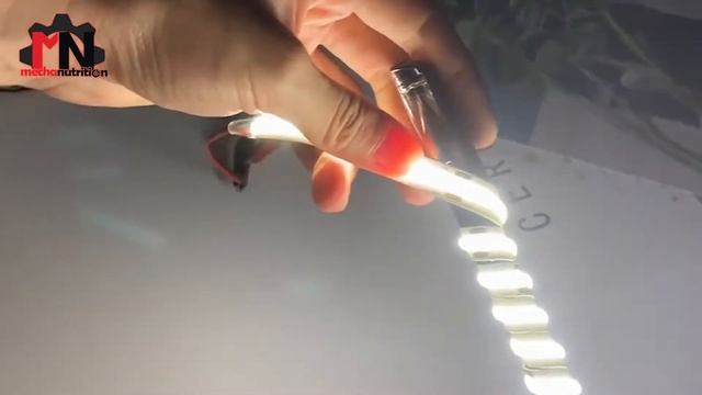 MechaNutrition High density 12v New Cob led band no stain linear ribbon light 9 watts смотреть онлайн