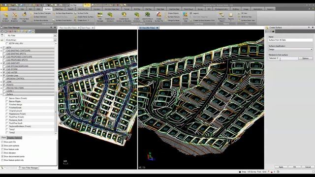 Trimble Business Center-HCE: Combine Surfaces смотреть онлайн