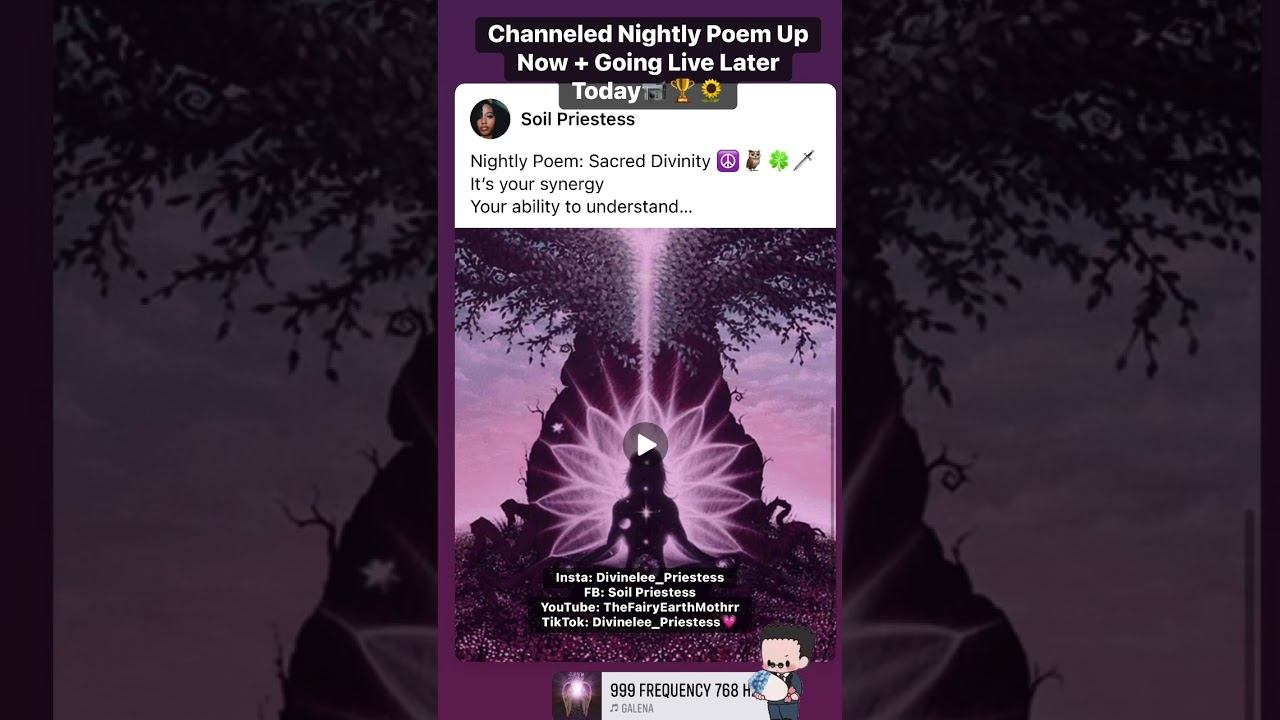 Head Over To The community Tab ! Channeled Message up now for more content add FB: Soil Priestess!🏆 смотреть онлайн