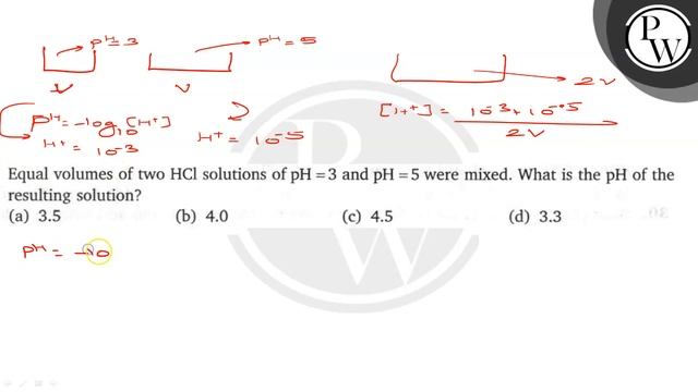 A solution has a pH \( =9 \), it is 1000 times more basic than the original solution. What was t... смотреть онлайн