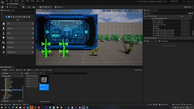 UE 5. Maya - создание сокетов для меша с последующим экспортом в UE. смотреть онлайн