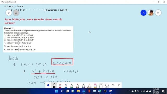 PERSAMAAN TRIGONOMETRI DASAR смотреть онлайн