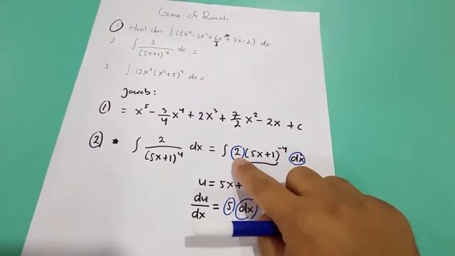 Pembahasan Soal Integral Biasa dan Integral Subtitusi No.1 dan 2 смотреть онлайн