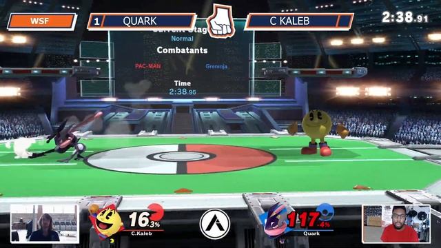 SDD #5: Quark (Greninja) vs C.Kaleb (Mii Gunner, Pacman) - Winners Semi Finals смотреть онлайн