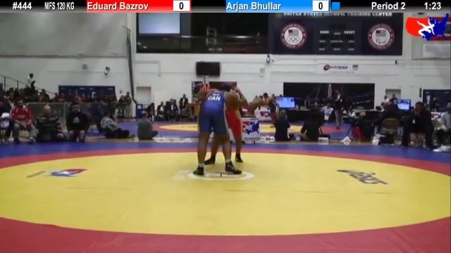 Schultz MFS 120 KG 3rd Place: Eduard Bazrov (Russia) vs. Arjan Bhullar (Canada) смотреть онлайн