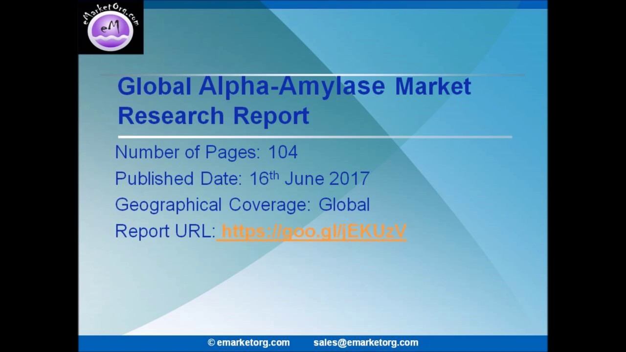 Alpha-Amylase Market Segment Forecasts up to 2026, Research Reports смотреть онлайн