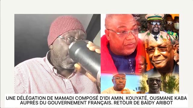 IDI AMIN, KOUYATÉ, OUSMANE KABA AUPRÈS DU GOUVERNEMENT FRANÇAIS. RETOUR DE BAIDY ARIBOT смотреть онлайн