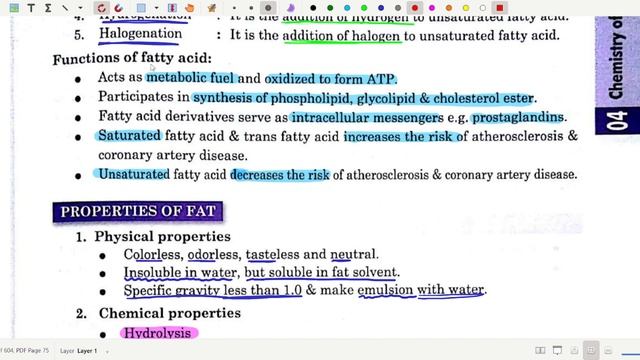 Lipid Chemistry (5) || Eicosanoids, Delta & Omega numb. , prop. of fat, Steroid Substances смотреть онлайн