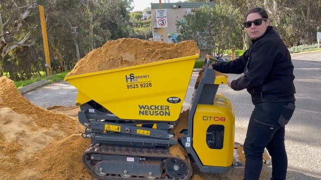 Wacker Neuson DT08 & Wacker Neuson SM325-27T Mini Loader in Action! смотреть онлайн