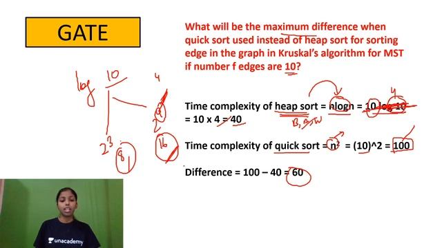 Rapid Fire Questions On Sorting Algorithms | Unacademy Live - GATE | CS & IT | Sweta Kumari смотреть онлайн