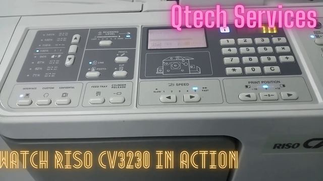 Riso CV3230 Print Fast смотреть онлайн