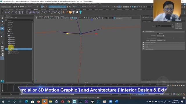 21_Maya Rigging Tutorial for Beginners _Create IK Spline Handle & Create IK Handle_You Tith смотреть онлайн