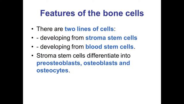 The lecture ''Cartilage and Bone'' (G.Ph.Filimonova) смотреть онлайн