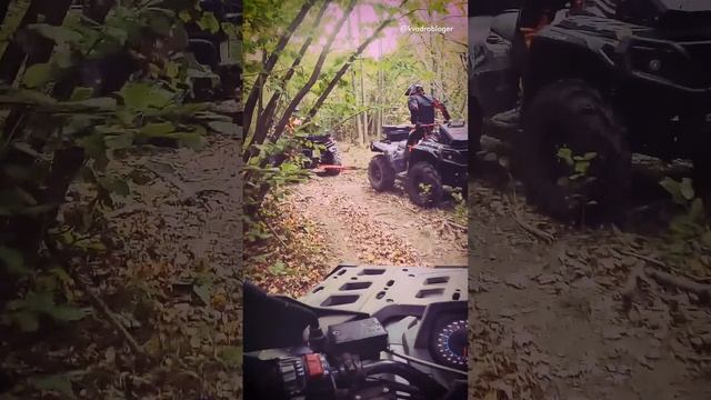 Правильная эвакуация квадроцикла #atv #aodes смотреть онлайн
