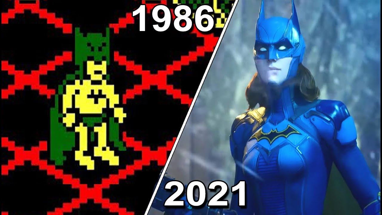 The Evolution of Batman Games (1986-2021) смотреть онлайн