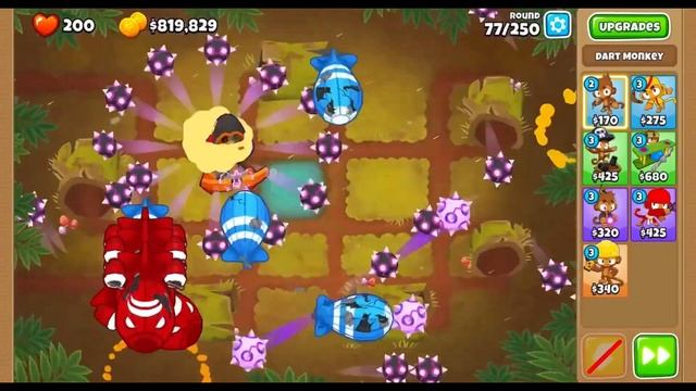How Long can a Degree 1 Apex Plasma Master survive against 20x HP MOABS? | Bloons TD 6 смотреть онлайн