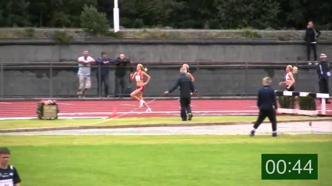 800m KJ22 finale Junior NM 2010 Askøy смотреть онлайн