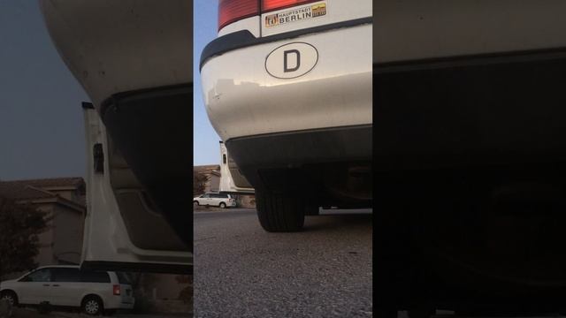1997 VW Passat VR6 Exhaust смотреть онлайн